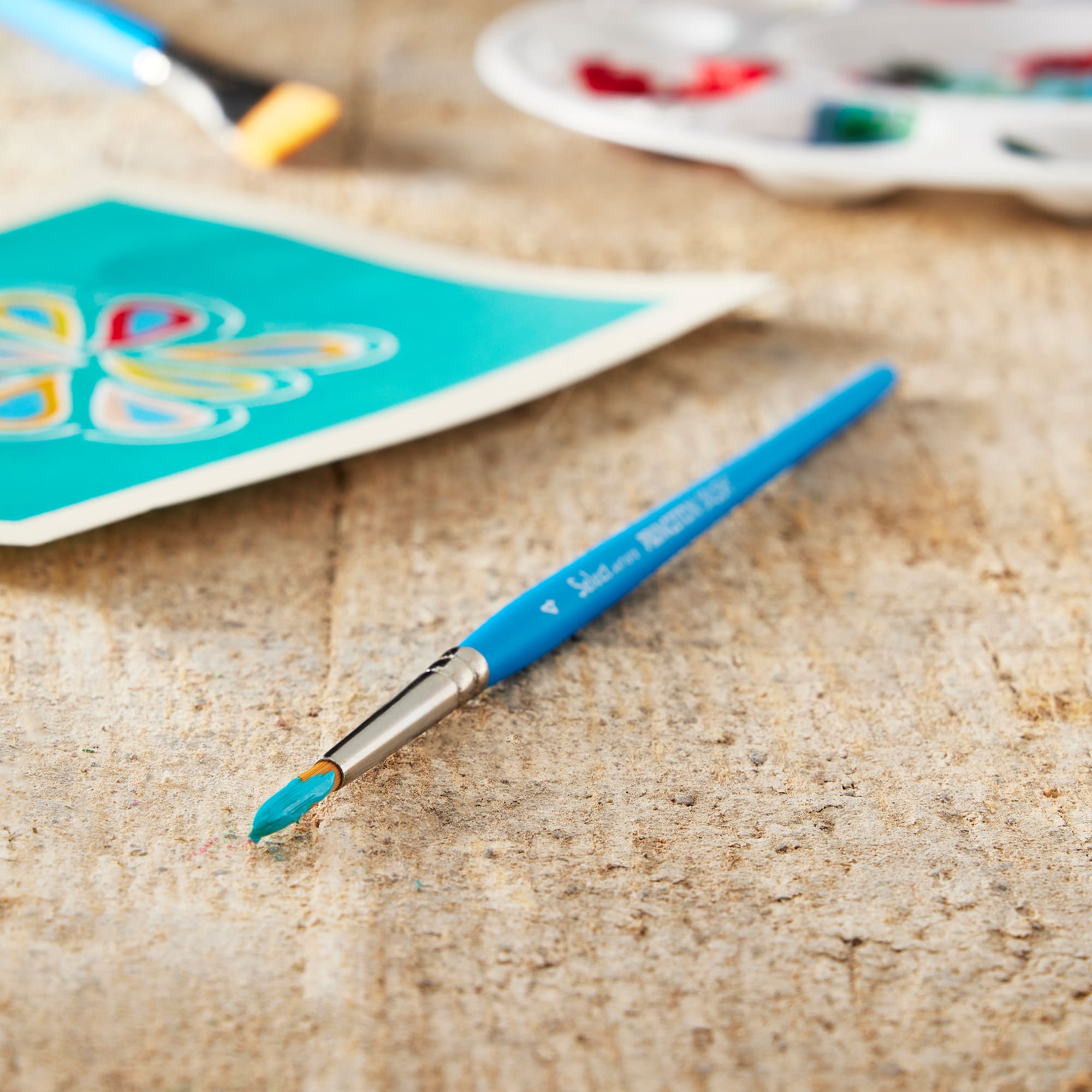 Princeton™ Select™ Artiste Series 3750 Short Handle Round Brush